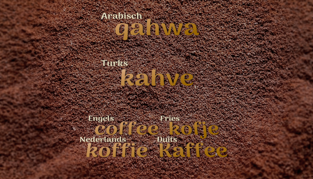 De herkomst van het woord koffie in vier West-Germaanse talen