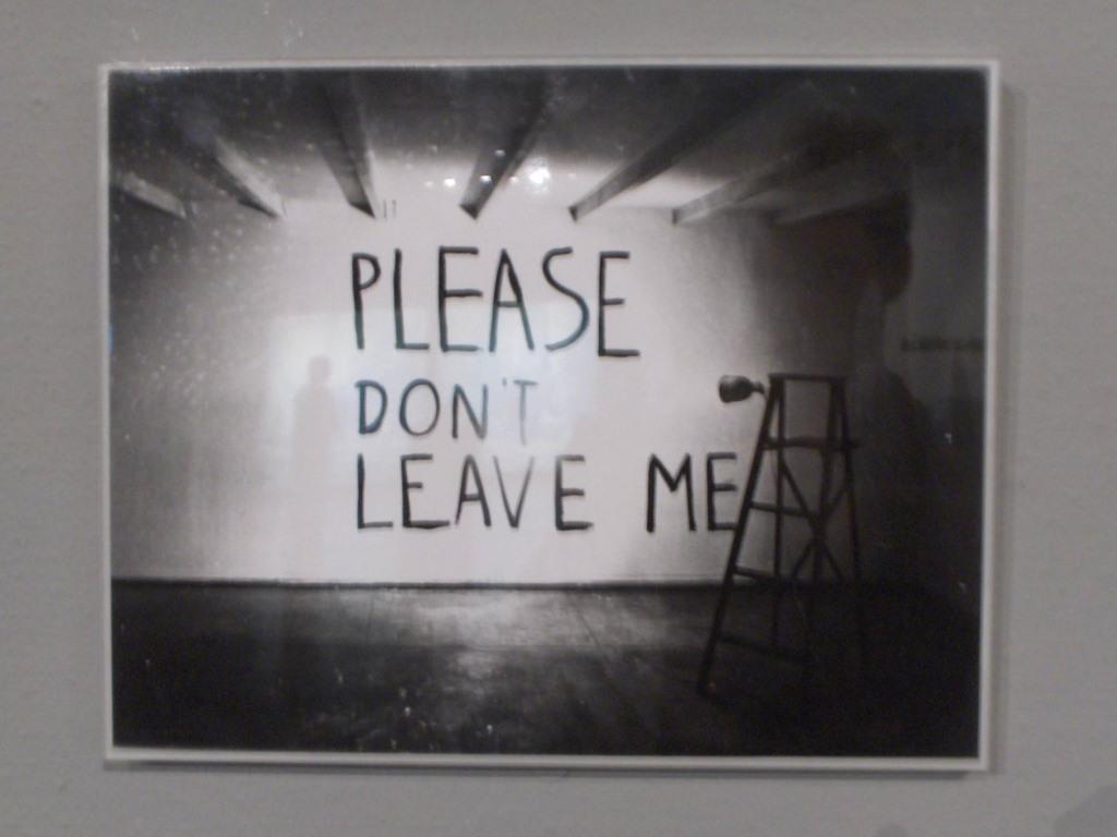 Bas Jan Ader: Please don't leave me