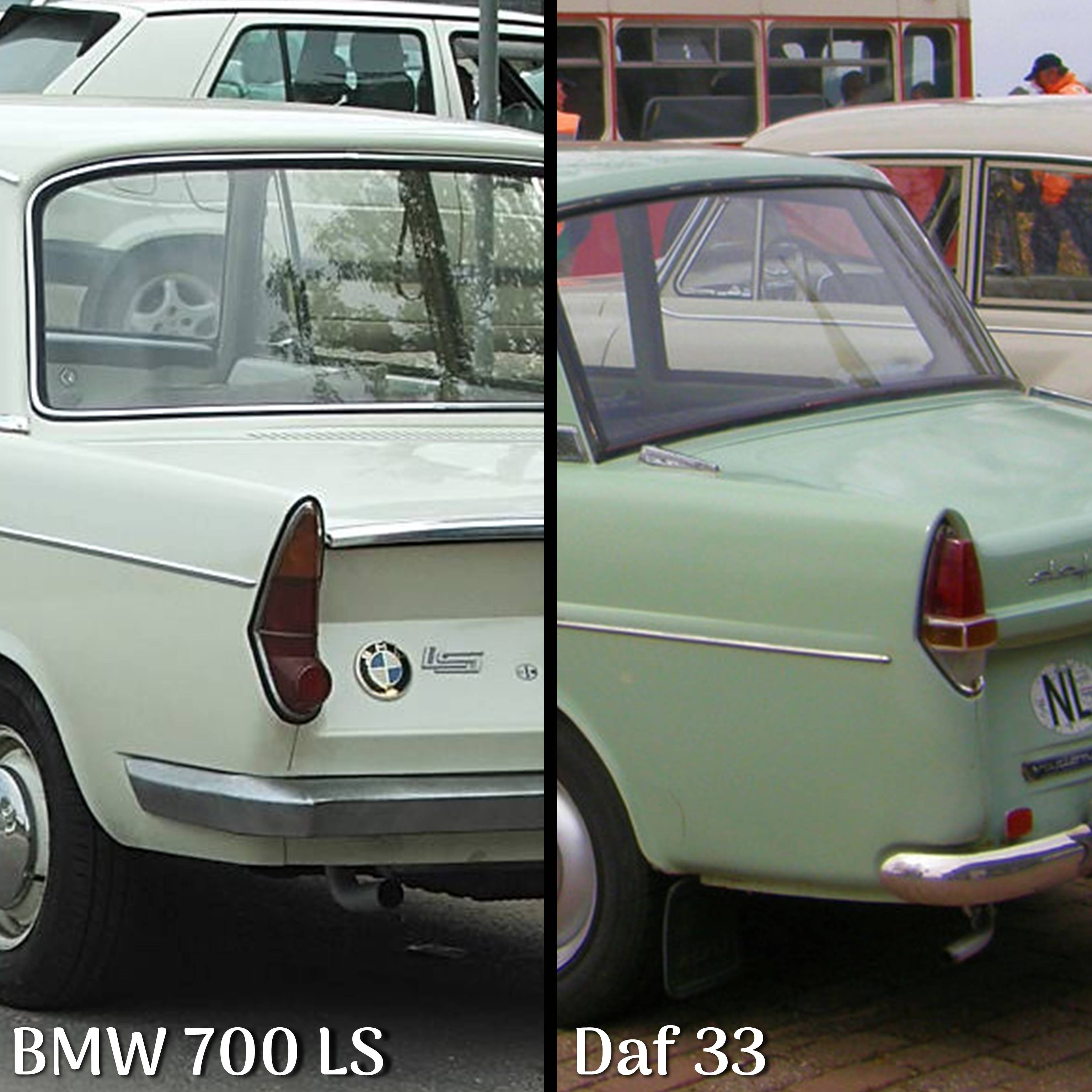 BMW 700 LS en Daf 33