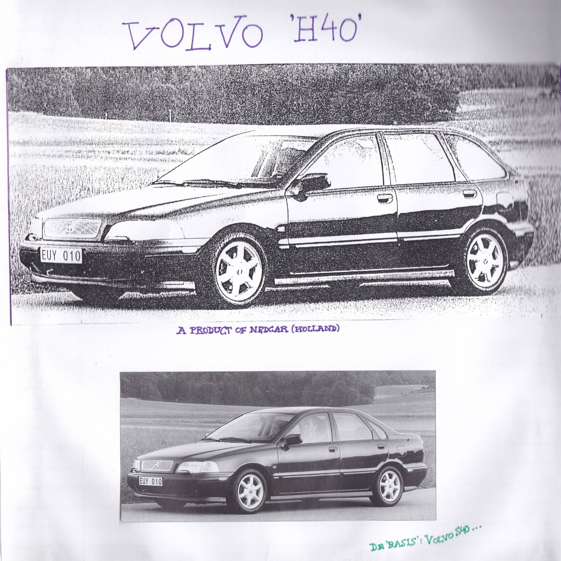 Volvo 'H40'