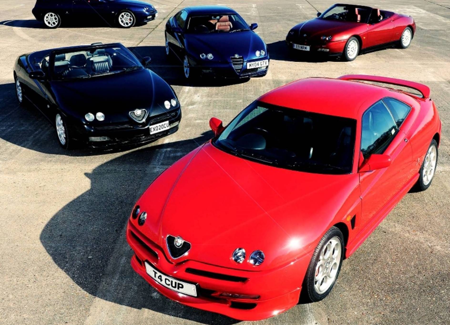 Alfa Romeo GTV en Spider